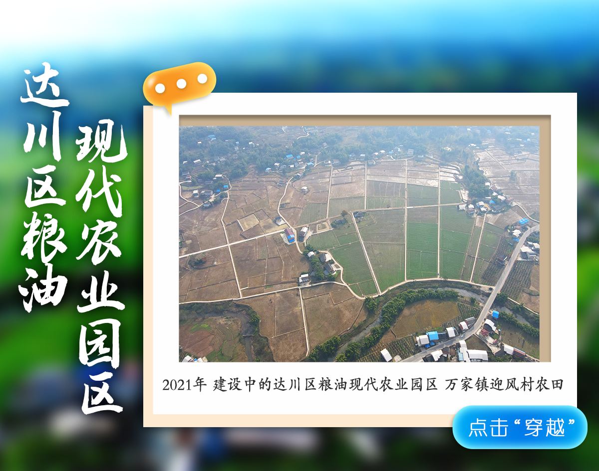 影像图鉴 | 一秒 “穿越”!见证达州拔节生长:乡村美如画,沃土绘振兴!·原文图片3